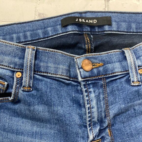 J Brand Skinny Leg style Mid-Rise Stretch Jeans New Dawn 26 - Picture 5 of 13